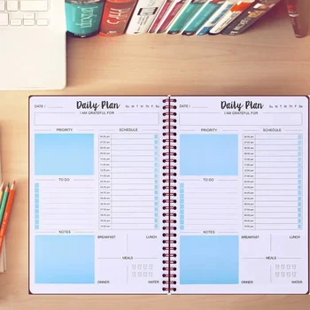 A5 Повишава организиране на срещи и производителността на Лаптопа, за срещи, за работа, канцеларски материали Easy Coil NoteBook
