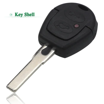 Bilchave 2 бутона на дистанционното на ключа на автомобила за Volkswagen Polo VW Jetta Golf Калъф за ключове от седалка с подмяна на неразрезанного остриета