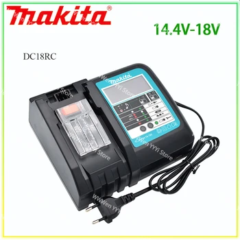 Makita 18V DC18RC 14,4 V Литиево-йонна Батерия Зарядно Устройство За Makita Charger BL1860 BL1860B BL1850 1BL1830 Bl1430 DC18RC DC18RA електрически инструменти