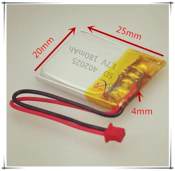 ZH1.25 щепсел 180 ма 402025 литиево-полимерна батерия 3,7 В, Bluetooth слушалки, дръжката за четене, електронна запалка