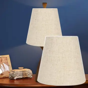Бежова седалките за лампи Нов плат Метална лампа за вътрешно осветление в скандинавски стил Лампиона