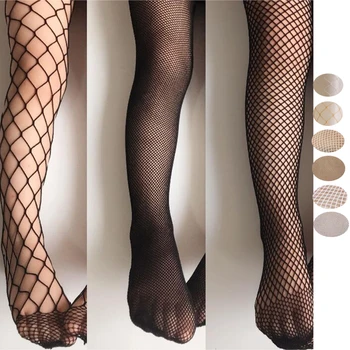 Дамски дълги секси чорапи в рибарска мрежа, чорапогащници, мрежести чорапи, бельо, кожени, чорапи до бедрото, 3 стил, 3 цвята