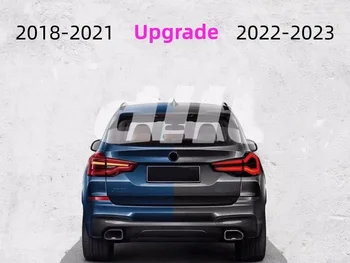 За BMW X3 G08 2018-2021 Обновяване 2022-2023 G08 ИРТ Задна светлина В събирането на Щепсела и да Играе по-Стара Версия Нова версия Обновяване