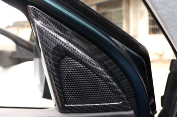 За Peugeot 3008 GT 2016 2017 2018 2020, Карбоновое влакна, предната врата на колата, покриване на динамиката, Декоративна украса, Корнизи за интериора, Аксесоари