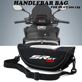 За аксесоари за мотоциклети Aprilia SR GT 125, Водоустойчива чанта за съхранение на волана, Пътна чанта за инструменти SR GT 200 2022-