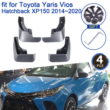 Калници За Toyota Yaris Vios Хетчбек XP150 2014 2015 2016 2017 2018 2019 2020 Калници Крило Калници флип-надолу Капака на Задния Автомобил