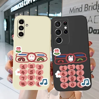 Калъф За Samsung Galaxy A40 A42 A50 A7 2018 A70, Мек Силиконов Калъф за мобилен телефон Японски момичета