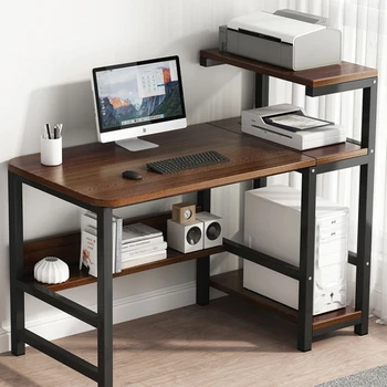 Компютърна маса, настолен принтер, Домашен бюро, Прост дизайн, офис