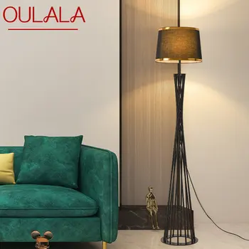 Модерен лампиона OULALA, творчески led ретро лампа за дома, хол, спалня на хотел
