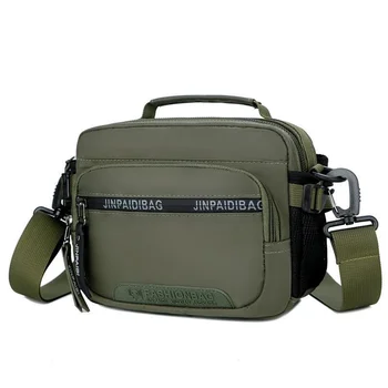 Нови ръчни чанти, мъжки и дамски модни универсална чанта през рамо, водоотблъскваща квадратна поясная чанта с напречно сечение, чанта-месинджър