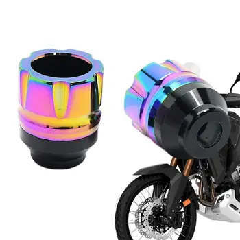 Плъзгачи на рамката на мотоциклета Универсални Състезателни Двойни Плъзгачи Защита от сблъсък Цветни защита от падане от мотоциклет Състезателни двоен слайдер