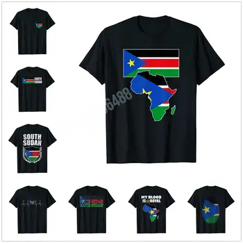 По-дизайн, Южен Судан, Знаме на Судан, на Националната тениска за мъже, дамски тениски, блузи, памучни тениски