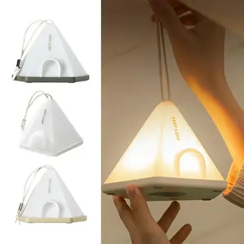 Преносим led фенерче във формата на палатка с 6 режима на осветление, Осветление за спешност Подвесная лампа на батерии USB Акумулаторна лампа