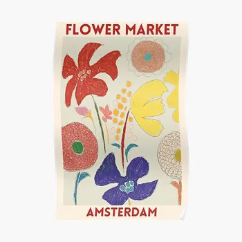 Пътните Амстердам, плакат, картина, Забавен домашен стая, Реколта стенни картини, декорация за картини, на съвременното художественото оформление Без рамка