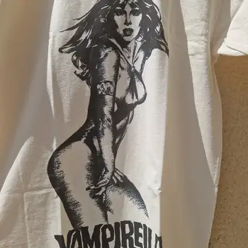 Разпродажба на тениски Vampirella цвят натурален бежов размер S id 13
