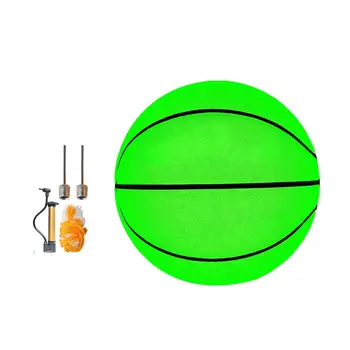 Светещ баскетболно светоотражающая играчка Зелени топки Нощно състезание за Добро сцепление