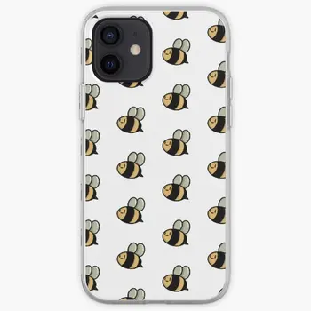 Скъпа Щастлива Малката Пчела Iphone Tough Case Калъф за телефон, Адаптивни за iPhone 6 6S 7 8 Plus 11 12 13 14 Pro Max Mini X XR XS Max