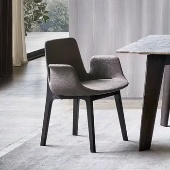 Столове за всекидневна, фризьорски салон в индустриален стил, маса за Хранене, Балкон, Ретро столове за прием на гости, Дизайнерски мебели Silla Nordica за дома