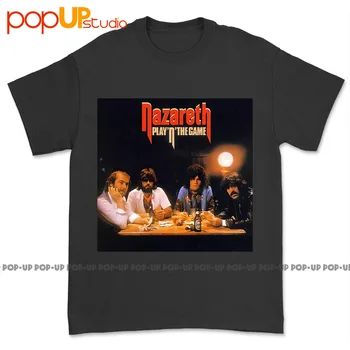 Тениска Nazareth Play 'n' The Game hard rock band черен цвят, всички размери S-5XL