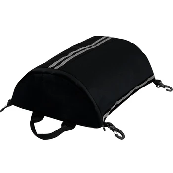 Чанта за каяк 77HC, чанта за каяк SUPs, чанта с цип с куки, чанта за каяк от плат Оксфорд, чанта за каяк, черна