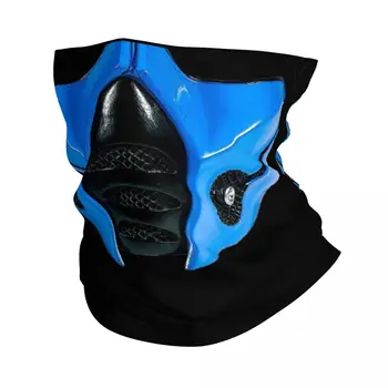 Шарена кърпа Mortal Kombat Sub Zero Warrior, сменящи кърпичка с принтом, шал-наметало, богат на функции балаклава, туризъм унисекс за възрастни, дишаща