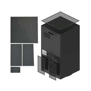 1 комплект Филтър на вентилатора за охлаждане Прахоустойчив калъф за игралната конзола Xbox серия X Прахоустойчив калъф за игра на хост серия XBOX