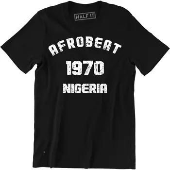 Afrobeat 1970 Nigeria Shirt - Хипстерская мъжка тениска Премиум-клас, Музикален фестивал Tee