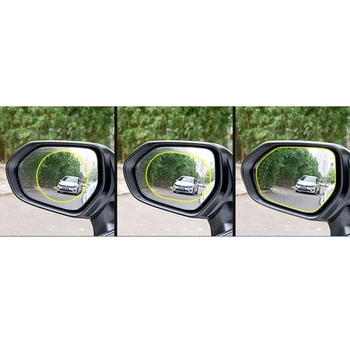 U90C 2 бр. автомобили непромокаемая филм Автомобилно огледало за задно виждане, защитен непромокаемая филм срещу замъгляване мембрана от водоустойчив филм