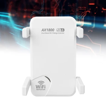 Wifi 6 удължителен кабел Wifi Ретранслатор 1800 Mbps Безжичен Wifi удължител Интернет-усилвател на Нов челночный кораб