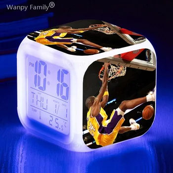 Баскетболен Alarm Clock Студентски Спалня Таймер За Събуждане На Многофункционални И Настолни Часовници За Подарък За Рожден Ден За Дете