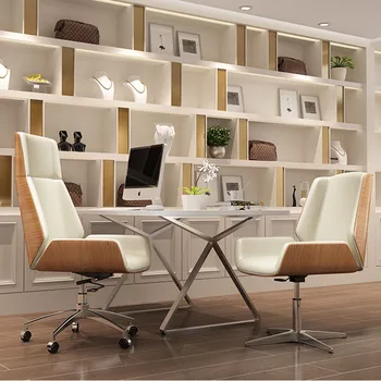 Мобилно дизайнерско офис стол, игри на маса, спалня, кабинет, Офис столове на колене, полулегнал стол, шезлонг за бюро, Мебели за интериора