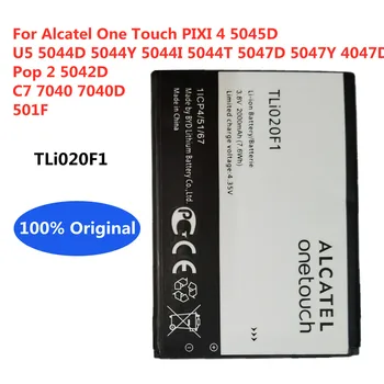 Нов TLI020F1 Замени Батерия За Alcatel One touch PIXI 4 5045D Pop 2 5042D C7 7040 7040D 501F 5047Y 4047D U5 5044D/Y/I/T Телефон